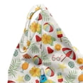 thumbnail image 5 of Summer Lounger Chair Bag, Continuous Hot Seasonal Fun Pattern with Popsicle Flowers Parasol Cocktail, High Capacity Storage with Handle Container, Lounger Size, Multicolor, by Ambesonne, 5 of 5