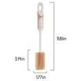 thumbnail image 3 of Cepillo Para Botellas, Paquete De 1 Cepillo Limpiador De Botellas De Goma Para Hydro Flasks Y Cristalería, Cerdas Que No Rayan Y Resistentes a Los Olores Para Una Limpieza Fácil, Ideal Para, 3 of 8