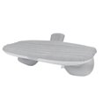 thumbnail image 2 of Car PVC Inflatable Bed Back Seat Mattress Rest Sleep Travel Camping Airbed with Air Pump Silver, 2 of 5