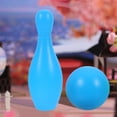 thumbnail image 1 of BESTYASH 12Pcs Toddler Bowling Assorted Color For Color Recognition And Friend Interaction With Rounded Edges, 1 of 5
