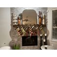 thumbnail image 4 of Creative Hardwoods RA-ALFX-E4IE Reclaimed Barnwood Barn Beam Fireplace Mantel - Brown - 6 x 6 x 84 in., 4 of 12