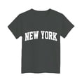 thumbnail image 4 of Kogui Shirts for Girls Trendy Summer Girl's Cartoon Print T Shirts Short Sleeve Graphic Tees Summer Tops Size 7-8 (Dark Gray,7-8 Years), 4 of 4