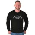 thumbnail image 5 of Covered in Cat Hair Funny Pet Lovers Long Sleeve TShirt Men Women Brisco Brands S, 5 of 6