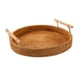thumbnail image 1 of Rattan Siring Bandeja Comida Hecha A Mano Simplicidad Natural Ratán Al Desgaste Regalo Perfecto para El Desayuno, 1 of 9