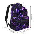 thumbnail image 2 of Easygdp Galaxy Lightning Mochila Ergonómica Versátil para Laptop - Múltiples Bolsillos, Correas Ajustables, Unisex para Escuela, Viajes y Actividades al Aire Libre-One Size, 2 of 5