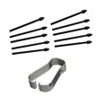 thumbnail image 3 of 10Pcs Stylus Tips Stylus Refill Spen Refill for Galaxy Tab S6Lite S6/S7/S7/S8 Note10/Note20, 3 of 5