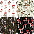 thumbnail image 6 of A house of tools Mushroom Wrapping Paper for Kids Adults- Black White Funny Plant Gift Packaging for Spring Easter Holiday - 20 x 29 Inches, 8 Folded Sheets, Easy to Store…, 6 of 14
