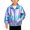 Multicolor, variant on AHTJRT Kids Metallic Shiny Jacket Girls Boys Sparkly Lightweight Waterproof Raincoats Fashion Streetwear Y2K Glitter Outerwear Jackets Multicolor 8-9 Years