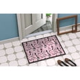 thumbnail image 4 of Watercolor Fashion Diva Shoes and accessories Doormat 18x27, 4 of 4