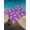 Purple, variant on Outdoor Sun Shade Sail 6.5'x10', Pink Pigs Patio Beach Shade Canopy Cloth Waterproof, Checkered Farmhouse Art Plaid Elegant Animals TearResistant & UV Protection Sun Sail for Backyard Garden Deck
