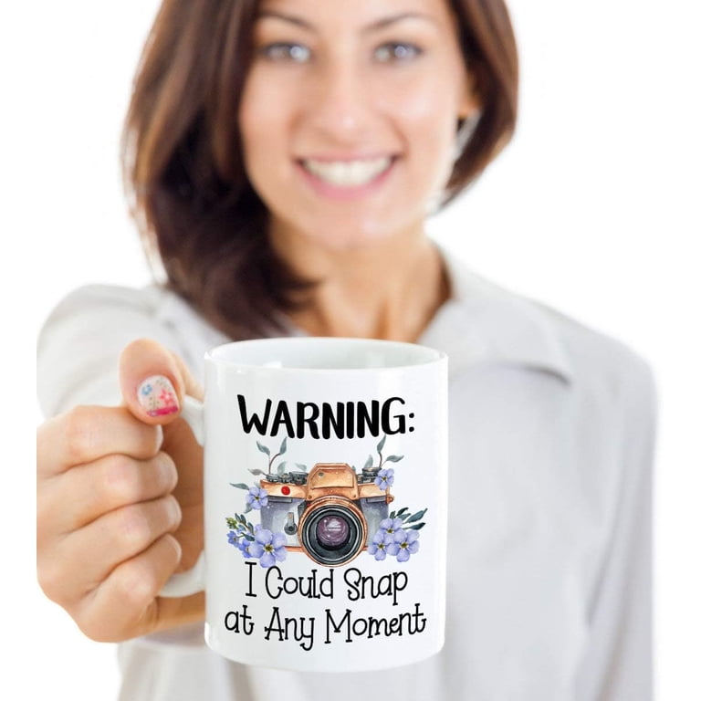 Funny Photographer Mug – "Don't Make Me Flash You" 11 Oz Gift For Camera Lovers & Photography Fans