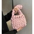 thumbnail image 2 of Kukuzhu Woven Tote Bag Women Bucket Shoulder Bag Chic Soft Shopping Hobo Bag, 2 of 7