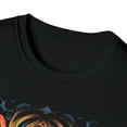 thumbnail image 3 of Feather Eye Unisex Softstyle T-Shirt Boho Native American Style, 3 of 3