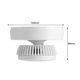 thumbnail image 4 of Detector de humo fotoeléctrico, sistema de sensor de alarma contra incendios para seguridad de oficina en casa, 4 of 8