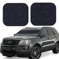 thumbnail image 2 of Picia Beautiful Roses 2 Piece Car Windshield Sun Shade Foldable | Foldable Sun Shield for Front Window Blocks UV Rays and Keeps Your Vehicle Cool-Small, 2 of 7