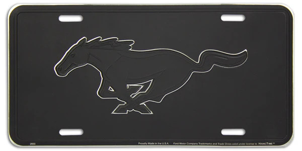 Ford Licensed Realtree Camouflage Metal License Plate - F150 Mustang Logo Tag, Vanity Plate