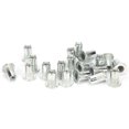 thumbnail image 2 of Surtido De Tuercas De Inserción Roscadas De Cabeza Plana, 100 Piezas De Tuercas Remachables Estables Y Confiables Para Decoración De Muebles Automotrices, Productos Eléctricos E, 2 of 7