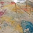 thumbnail image 6 of Nourison Celestial Abstract Ivory/Multicolor 10' x 14' Area Rug, (10x14), 6 of 8