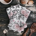 thumbnail image 3 of Bouquet Flowers Roses Microfiber Kitchen Hand Towel Dish Cloth Tableware Household Cleaning Towel Utensils for Kitchen, 3 of 6