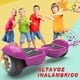 thumbnail image 3 of HOVERSTAR Hoverboard Patineta Electrica Nueva Versión-LBW14, Dos Llantas Scooter de Autobalance con Bocina Bluetooth para Escuchar Musica y luz LED en Las Llantas, 3 of 5