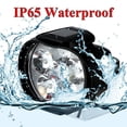thumbnail image 2 of Jinsinto 2pcs 6 LED Motorcycle Headlight High Brightness Waterproof Spot Light Electric Scooters Lamp Engine Auxiliary Head Bulb Work Light, 2 of 5