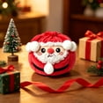 thumbnail image 5 of Cute Plush Stress Relief Toy, Christmas Fidget Squeeze Toy for Holiday Party Favor, Desktop Tabletop Decor, Christmas Stocking Stuffer Gift (8cm/3.15in), 5 of 8