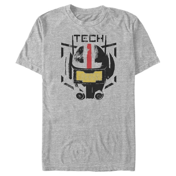 Men's Star Wars: The Bad Batch Tech  Graphic Tee Athletic Heather 3X Large