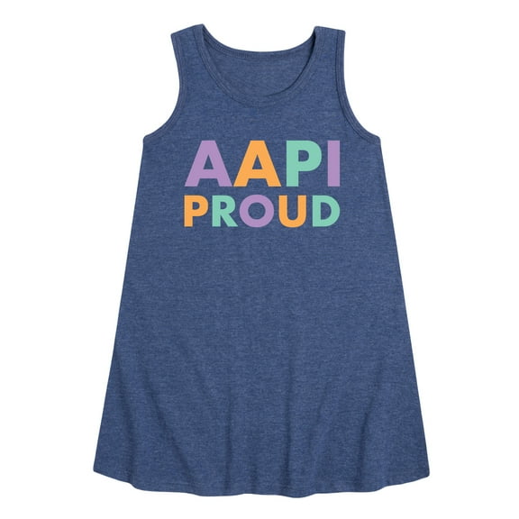 Instant Message - AAPI Proud - Toddler and Youth Girls A-line Dress