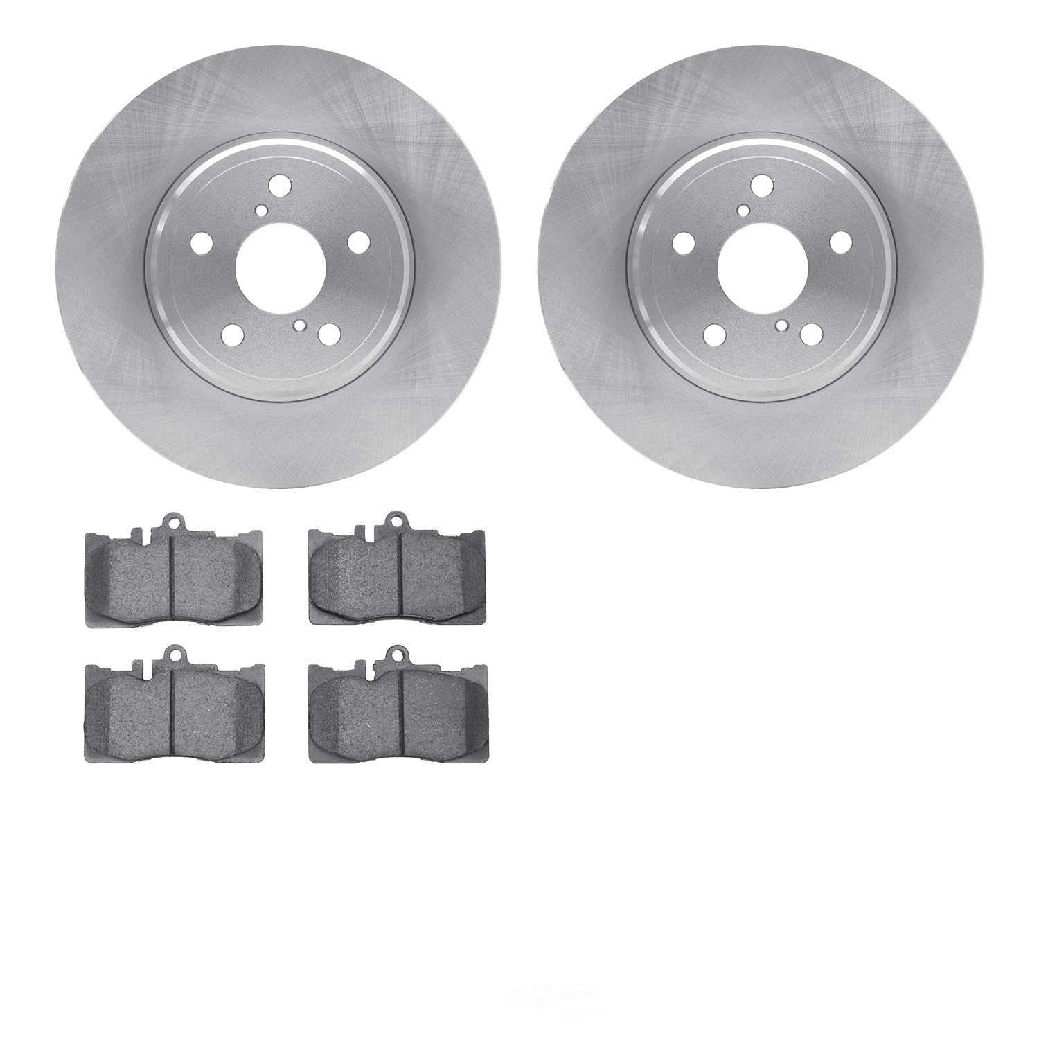 Dynamic Friction Company 6502-75073 DFC Brake Rotor with 5000 Advanced Brake Pads