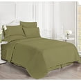 thumbnail image 3 of Swift Home Collection de Literie de Luxe, Ensembles de Draps 4 Pcs en Microfibre Brossée Ultra Douce, Extrêmement Durables - Ajustement Facile - Résistant aux Plis - (Inclut 2 Taies d'Oreiller Bonus), Lit Simple, Sauge, 3 of 4
