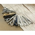 thumbnail image 4 of 10 Pcs Tie Clips Bar Pinch Clip For Men Wedding Business Tie Bar Clip With Box, 4 of 4