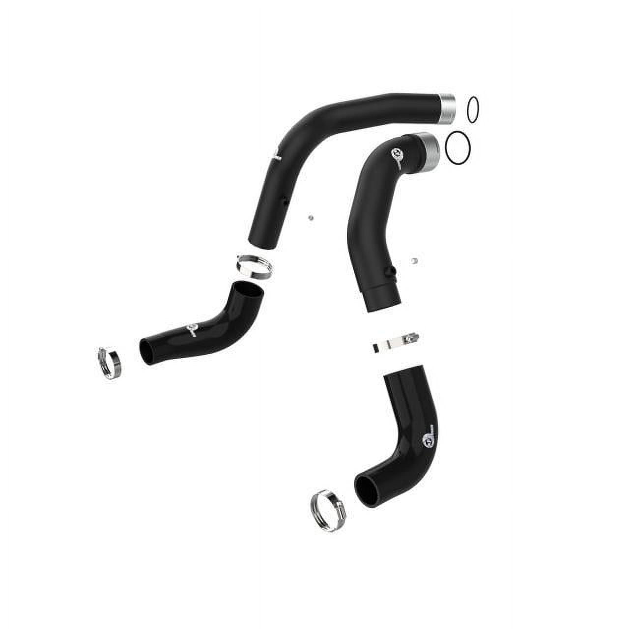 aFe Power BladeRunner 3 IN Aluminum Hot and Cold Charge Pipe Kit Black Jeep Wrangler (JL) 20-21 V6-3.0L (td) 46-20434-B Fits select: 2021 JEEP WRANGLER UNLIMITED, 2021-2023 JEEP GLADIATOR