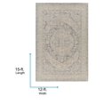 thumbnail image 4 of Livabliss Area Rugs for Living Room, 12x15 Avant Garde Traditional Denim Rug, Bedroom Dining Room Home Decor Stain Resistant Carpet (12' x 15'), 4 of 5