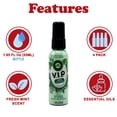 thumbnail image 2 of Air Wick V.I.P. Pre-Poop Toilet Spray, Up to 100 Uses, Contains Essential Oils, Mint Jetsetter, Travel size, 1.85 Oz., 2 of 8