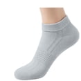 thumbnail image 2 of AirLoni 10 Pairs Low Cut Socks For Women Short Cut Cushioned Sweat Absorbing Breathable Sports Socks Ankle Socks For Running Cycling Outdoor Light Blue,One Size, 2 of 5