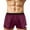 Wine Red, variant on YiZYiF Mens Loose Fit Boxer Shorts Shiny Elastic Lounge Short Pants