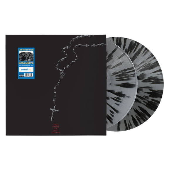 My Chemical Romance - Three Cheers For Sweet Revenge (Silver/Black Splatter) (Walmart Exclusive) - 2 LPs