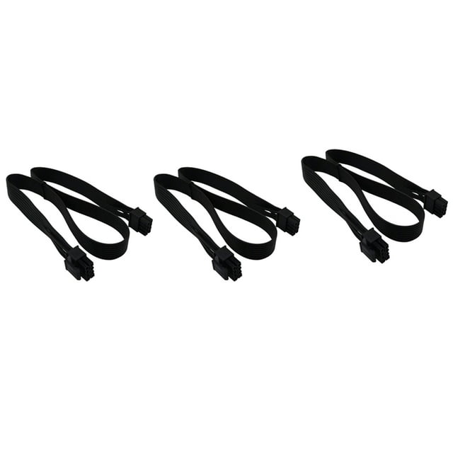 3X CPU de 8 Macho Una CPU de 8 (4 + 4) Macho EPS-12V Cable Adaptador de Alimentación de Placa Base(60 cm)