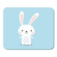 thumbnail image 1 of NUDECOR Blue Hunt Happy Easter Bunny Cute Rabbit Cartoon Character Green Mousepad Mouse Pad Mouse Mat 9x10 inch, 1 of 1