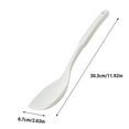 thumbnail image 3 of EARKITY Spoon, Cooking Spoon, Silicone Cooking Spoon, Non-Stick Solid Spoon set with Measurement Mark, Mixing Spoons, Hygienic Design Cooking Utensi for Mixing, Serving, Draining, Scooping, Scraping, 3 of 5