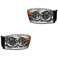 thumbnail image 1 of Par de Faros Pickup 2006 A 2008 Dodge S/franja TYC ., 1 of 4