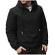 thumbnail image 2 of Sudadera con capucha para hombre, de colores sólidos, informal, con cremallera, sudadera con capucha, manga larga, bolsillo, sudadera deportiva, blusa de poliéster para hombre, 2 of 6