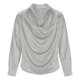 thumbnail image 3 of Ceisia Men Long-Sleeve Dress Shirt Silk with Silver Buttons Decoration Resisting Wrinkles Gray S Gift, 3 of 6