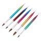thumbnail image 2 of Nail Art Liner Brush Set Nail Art Painting Brush Mango ergonómico de moda 5pcs para el hogar para la tienda de uñas ANGGREK Otros, 2 of 8