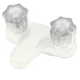 thumbnail image 1 of Grifo Empire Faucets U-YJW77W Blanco con Manijas de 10 cm, 1 of 1
