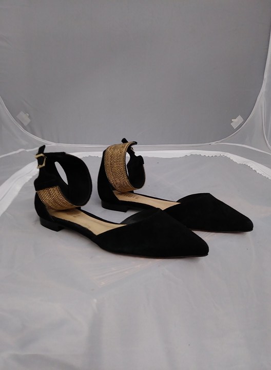 ankle cuff flats