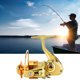 thumbnail image 5 of Heitune Portable de la Pesca Todo el Metal al Aire Libre de Hielo del Carrete Desmontable mar Caña de Pescar la Rueda de Accesorios (XA4000 (13 + 1bearing)), 5 of 5
