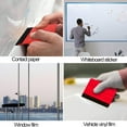 thumbnail image 2 of Felt Squeegee for Wide Application, Damage Prevention Soft Fabric Felt 4 Inch Vinyl Installing Application Tools, 2PCS Premium Felt Scraper for Craft Projects Car Window Tinting, 2 of 5