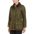 thumbnail image 3 of Barbour Veste Polarquilt Beadnell pour Femmes, Olive, Taille:12, 3 of 4