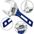 thumbnail image 2 of 200MM Adjustable Wrench Wide Mouth Adjustable Spanner Single Wrench Hand Tool Portable Bathroom Tools, 2 of 5
